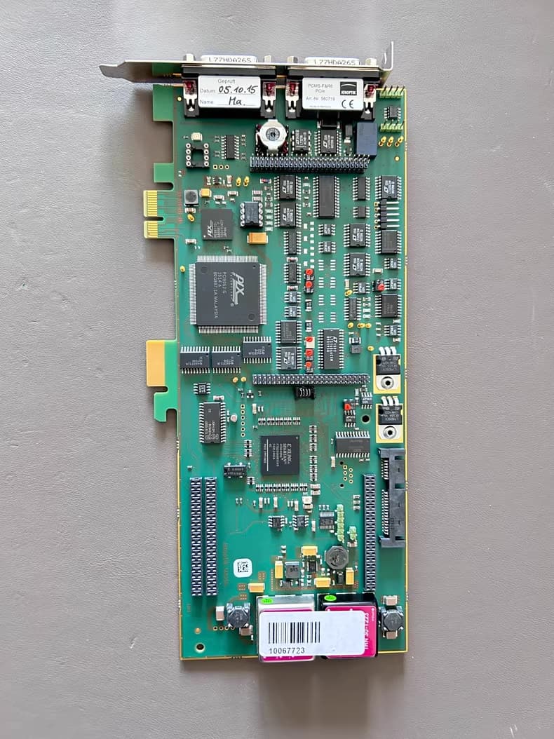 hommel jenoptik Roughness Profilometer pc card Pcms F&R6 pcie 560719 Control Card